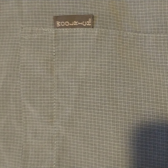 Woolrich men's size L short sleeve button down casual with logo - Picture 5 of 12
